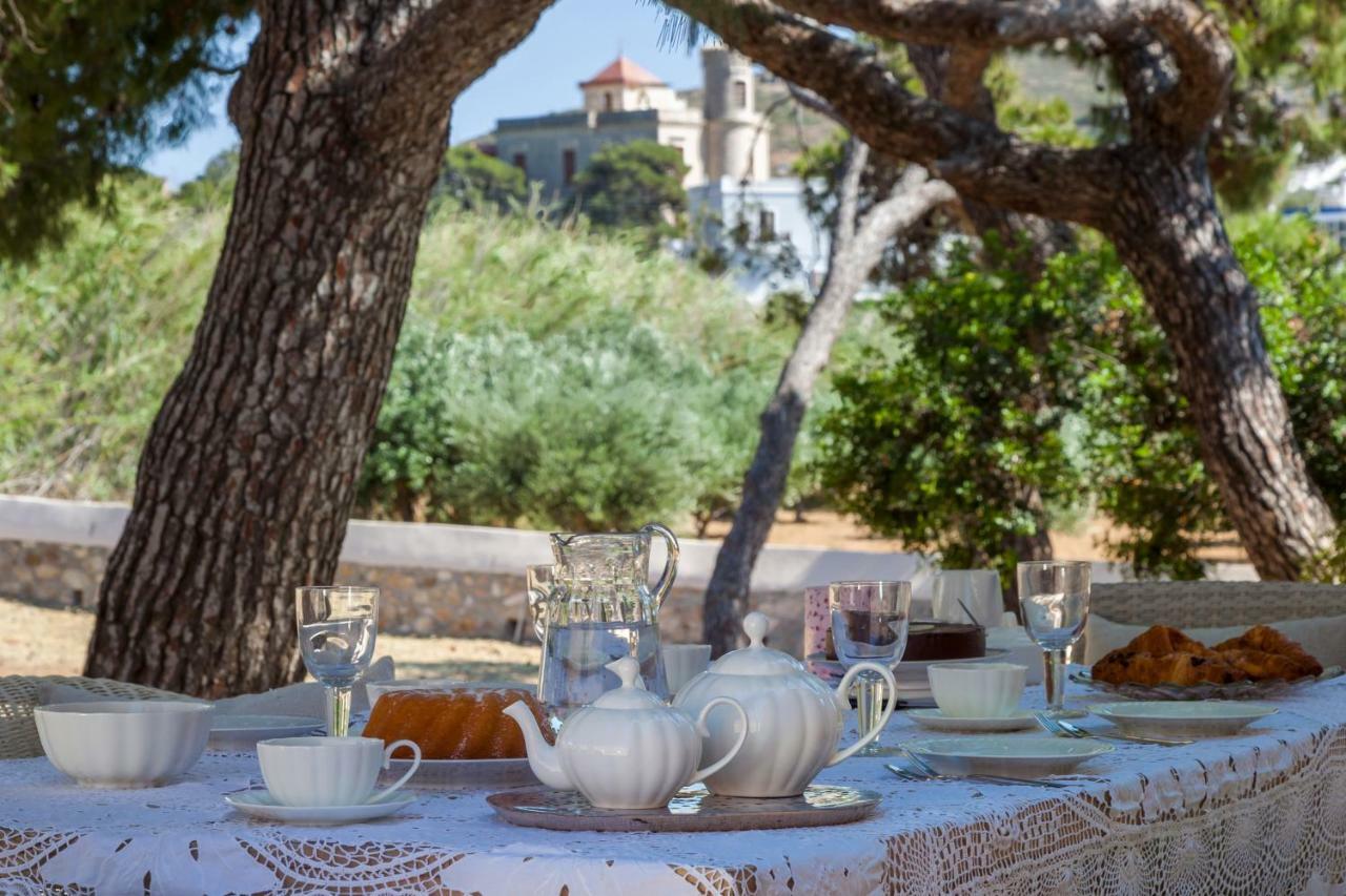Вилла Dellagracia Mansion In Poseidonia Syros Posidhonia  Экстерьер фото